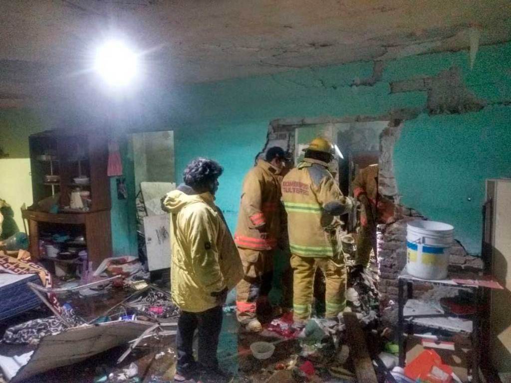 Explosión de pirotecnia deja dos personas lesionadas en Tultepec. Noticias en tiempo real